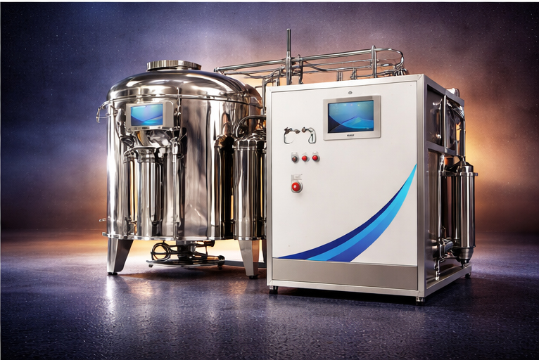 Hệ thống RO chạy cẩn thận 800L/h HDTD0800-DA